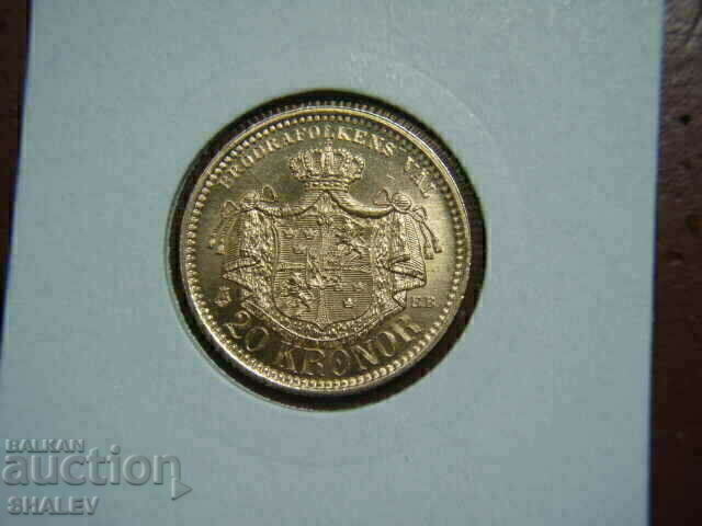 Delivery of 20 Kronor 1890 Sweden - AU/Unc (Gold)