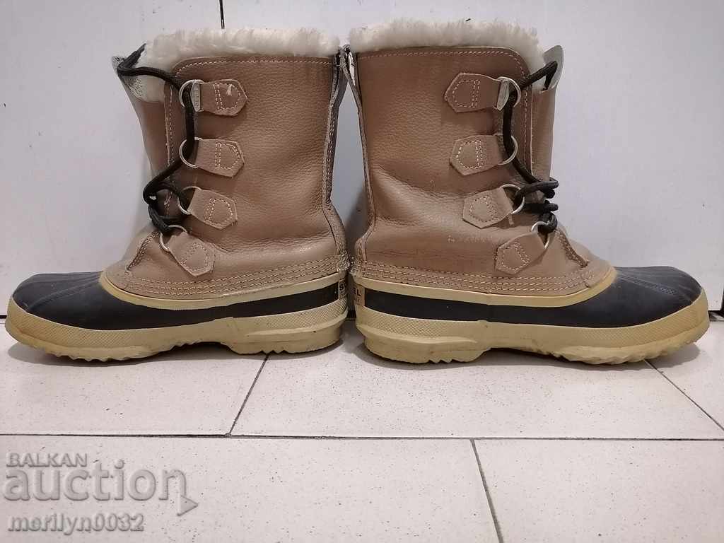 Men's leather shoes new number №41 quality late 80's with price 67.00 BGN | € 34.26