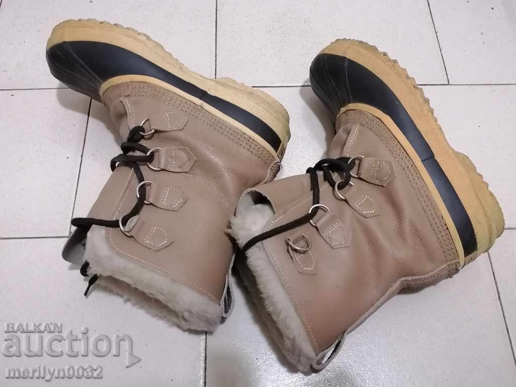 Men's leather shoes new number №41 quality late 80's - 6