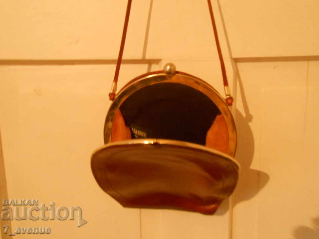 Women's BAG genuine leather, brown VINTAGE 9.11.2020 - 5