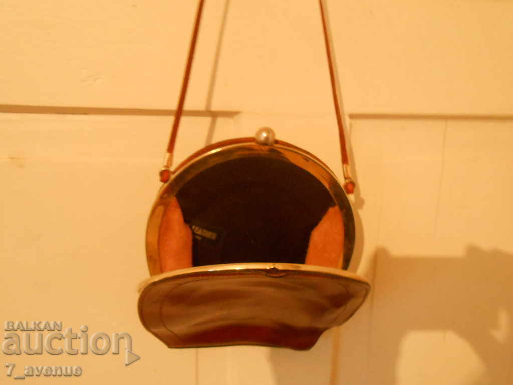 Women's BAG genuine leather, brown VINTAGE 9.11.2020 - 7