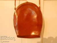 Women's BAG genuine leather, brown VINTAGE 9.11.2020