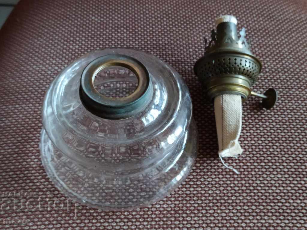 OLD GLASS GAS LAMP with price 43.00 BGN | € 21.99