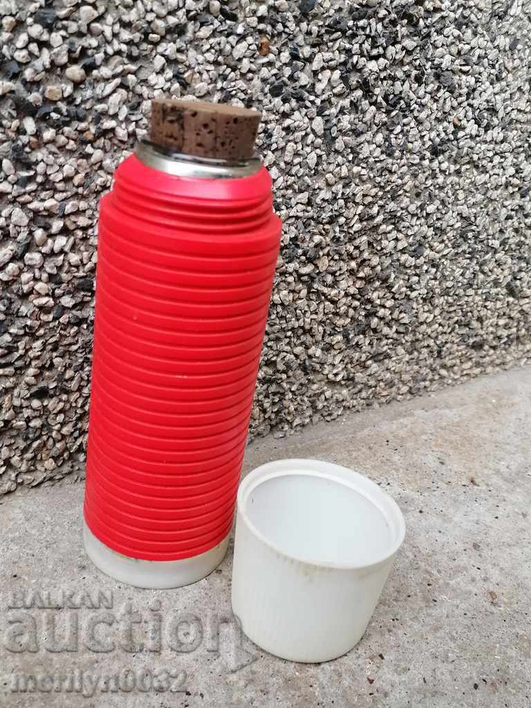 Old thermos, ketch, bottle, bottle, bottle of salt - 5 Old thermos, ketch, bottle, bottle, bottle of salt - 5