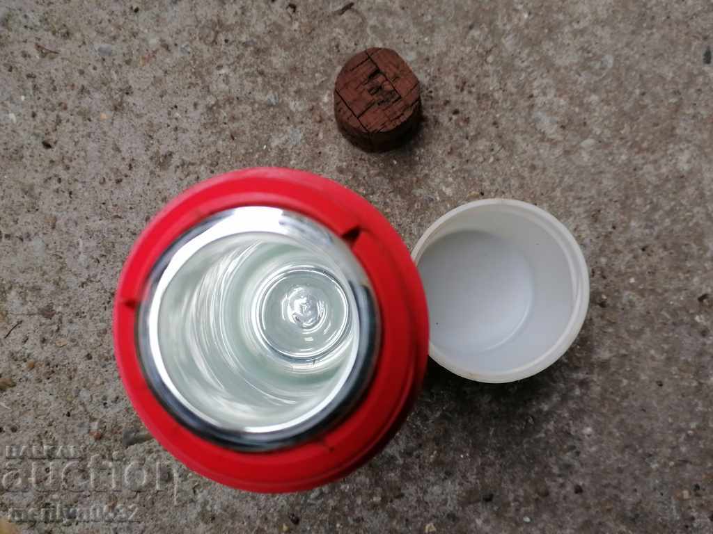 Old thermos, ketch, bottle, bottle, bottle of salt - 7 Old thermos, ketch, bottle, bottle, bottle of salt - 7