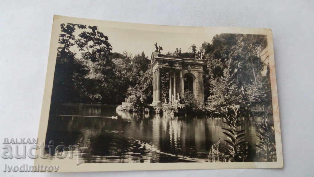 Carte poștală Roma Villa Borghese