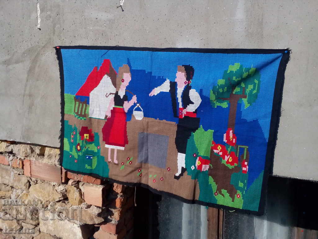 Licitație kovyor antic, perete de acoperire Licitație kovyor antic, perete de acoperire