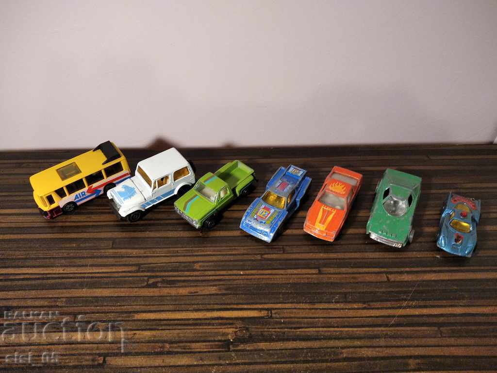 Old metal, plastic carts 7 pcs. - 5 Old metal, plastic carts 7 pcs. - 5