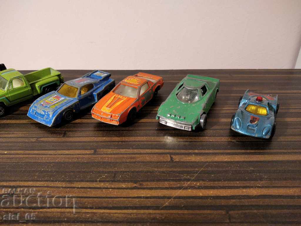 Old metal, plastic carts 7 pcs. - 7 Old metal, plastic carts 7 pcs. - 7