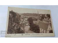 Postcard Luxembourg Le Grund et les Rochers du Bock