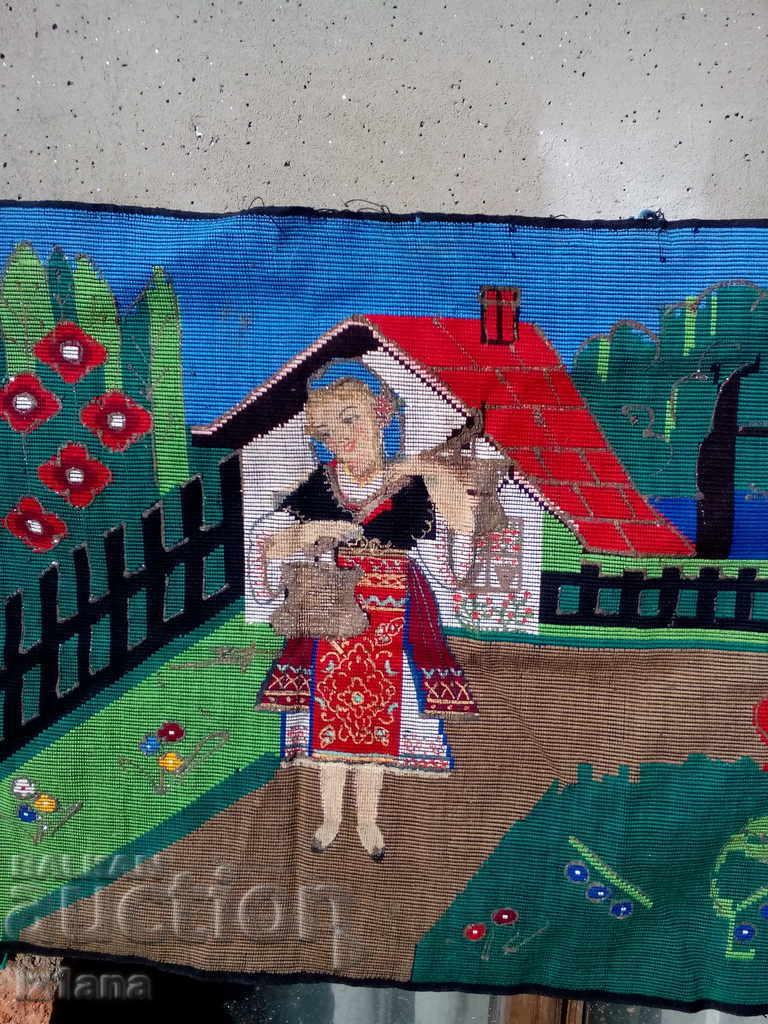 Аукцион Старинен ковьор,покривка за стена Аукцион Старинен ковьор,покривка за стена