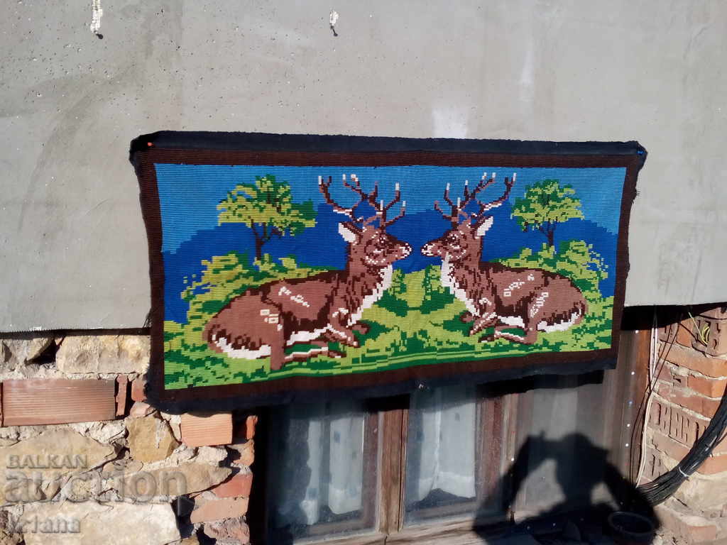 Старинен ковьор,покривка за стена с цена 50.00 лв. | € 25.56 Старинен ковьор,покривка за стена с цена 50.00 лв. | € 25.56