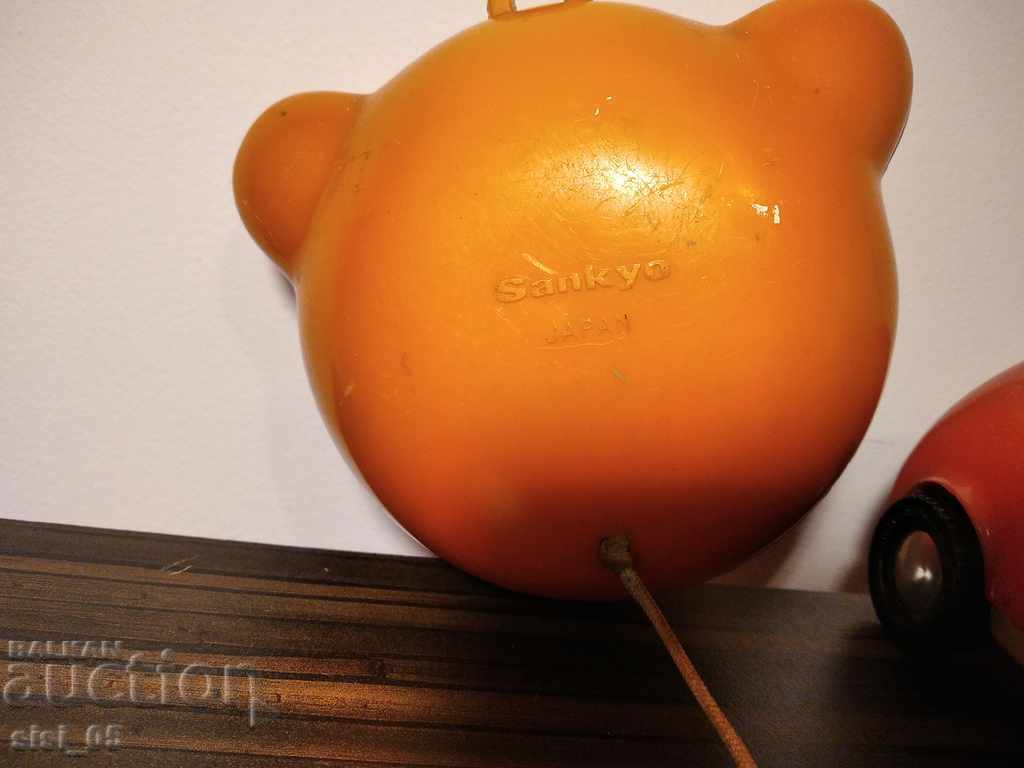 Old mechanical, plastic toy 2 pcs. SANKYO work - 6 Old mechanical, plastic toy 2 pcs. SANKYO work - 6