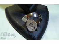 Ring new medical steel ring number 20 type wedding