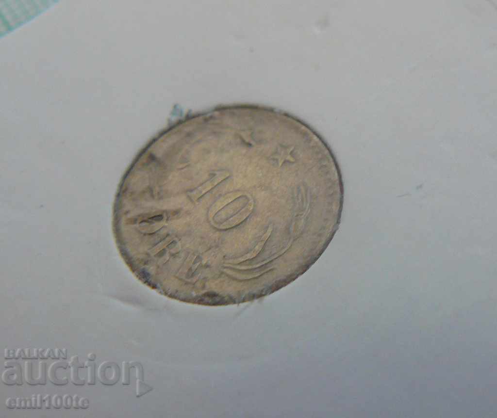 Delivery of 10 yore 1875 Denmark silver