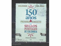 2009. Колумбия. 150 г. на първите пощенски марки на Колумбия