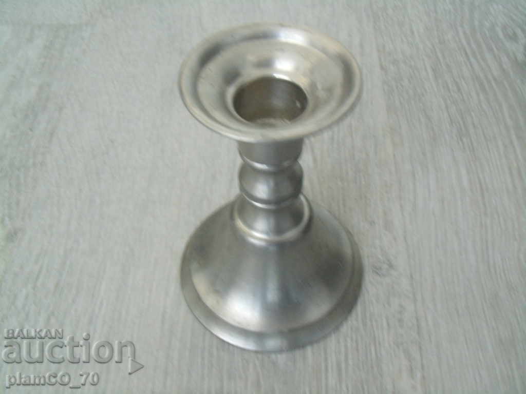 № * 4766 old metal candlestick with price 12.00 BGN | € 6.14 № * 4766 old metal candlestick with price 12.00 BGN | € 6.14