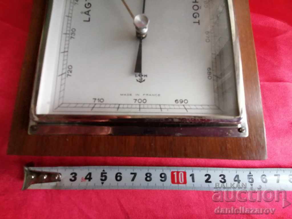 Old French BAROMETER LM Bordeaux - 5 Old French BAROMETER LM Bordeaux - 5