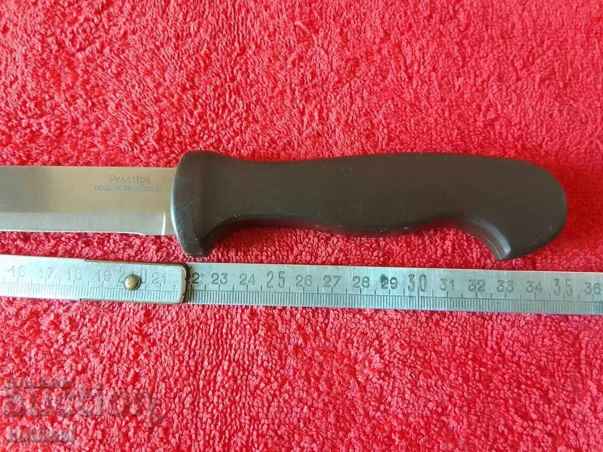 Auction  Old large kitchen knife markings Prestige ENGLAND...