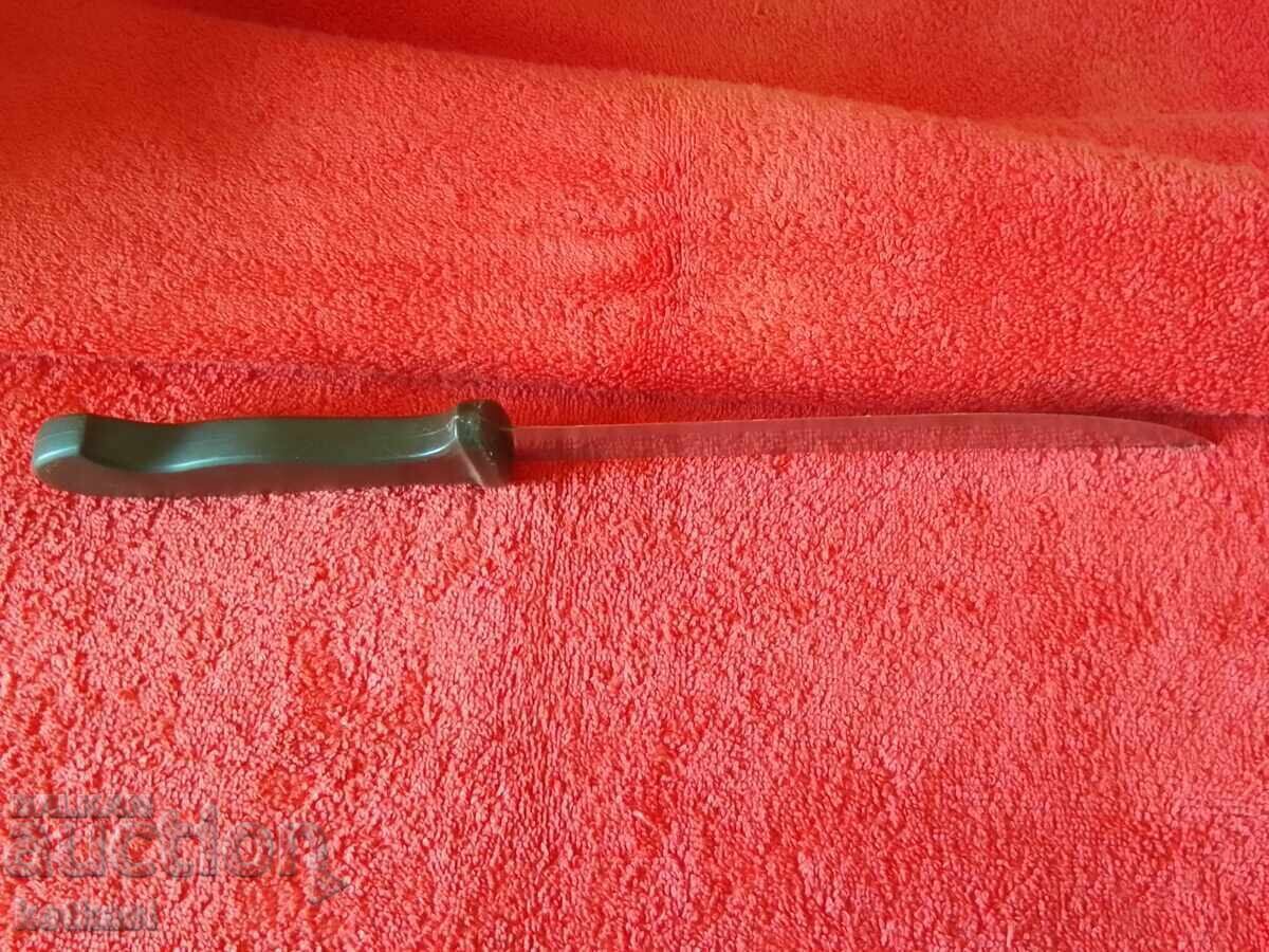 Old large kitchen knife markings Prestige ENGLAND... - 7