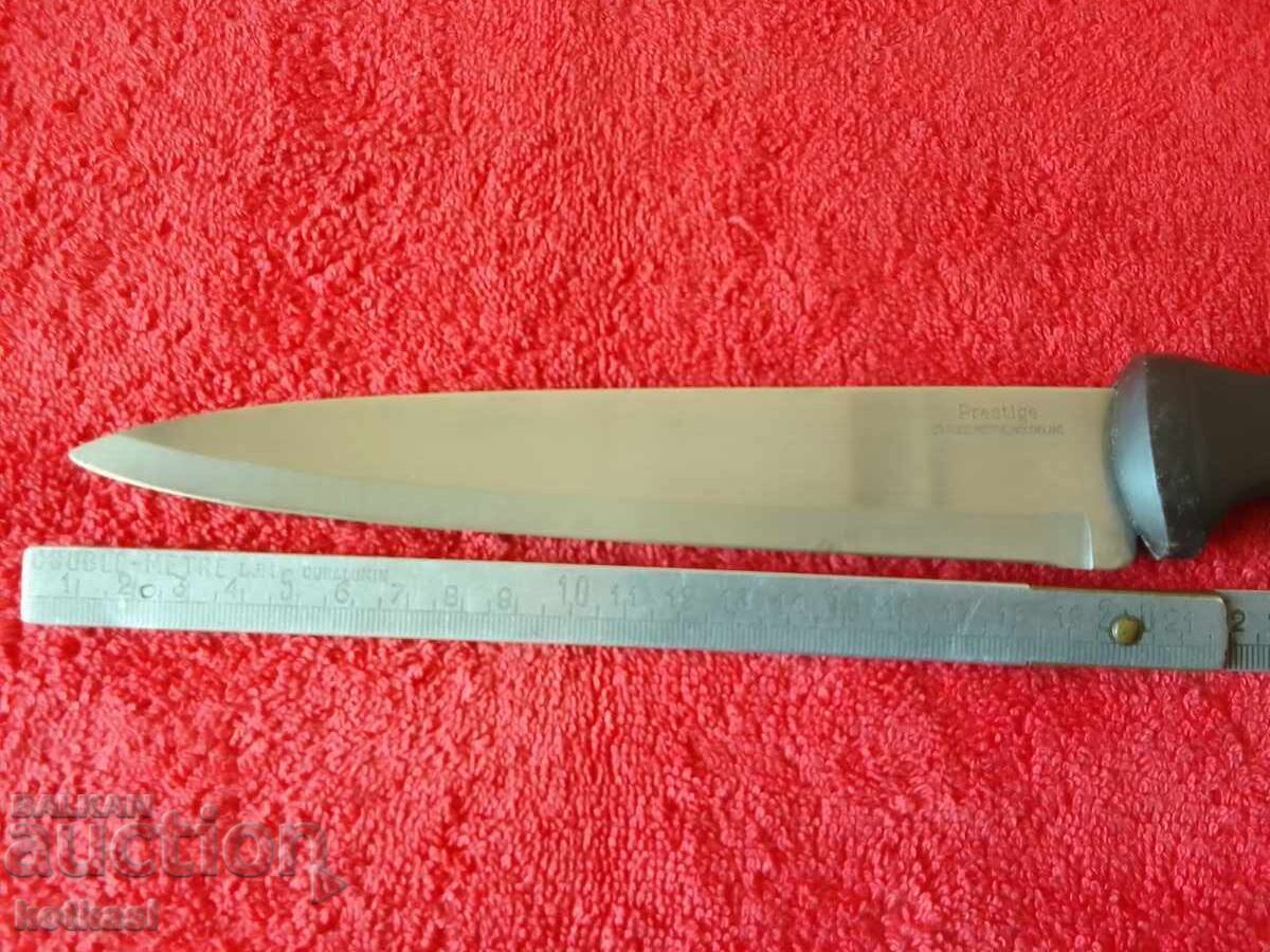 Old Prestige ENGLAND large kitchen knife with price € 18.00 | 35.20 BGN Old Prestige ENGLAND large kitchen knife with price € 18.00 | 35.20 BGN
