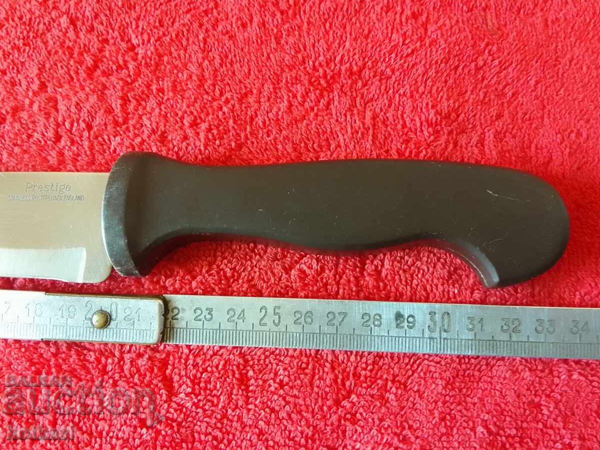 Auction Old Prestige ENGLAND large kitchen knife Auction Old Prestige ENGLAND large kitchen knife