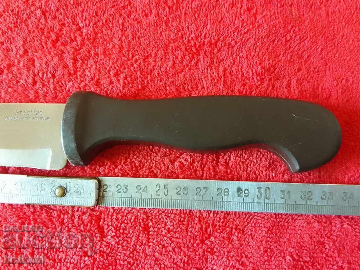 Auction Old Prestige ENGLAND large kitchen knife Auction Old Prestige ENGLAND large kitchen knife