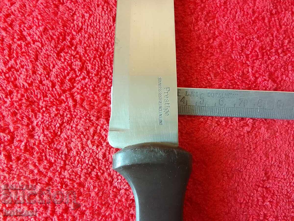 Old Prestige ENGLAND large kitchen knife - 7 Old Prestige ENGLAND large kitchen knife - 7