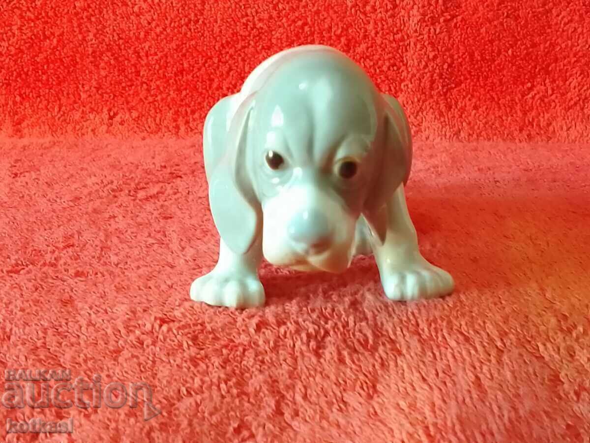 Δημοπρασία Παλιά πορσελάνινη φιγούρα Σκύλος Μπιγκλ Μπιγκλ Ισπανία NAO Lladro Δημοπρασία Παλιά πορσελάνινη φιγούρα Σκύλος Μπιγκλ Μπιγκλ Ισπανία NAO Lladro
