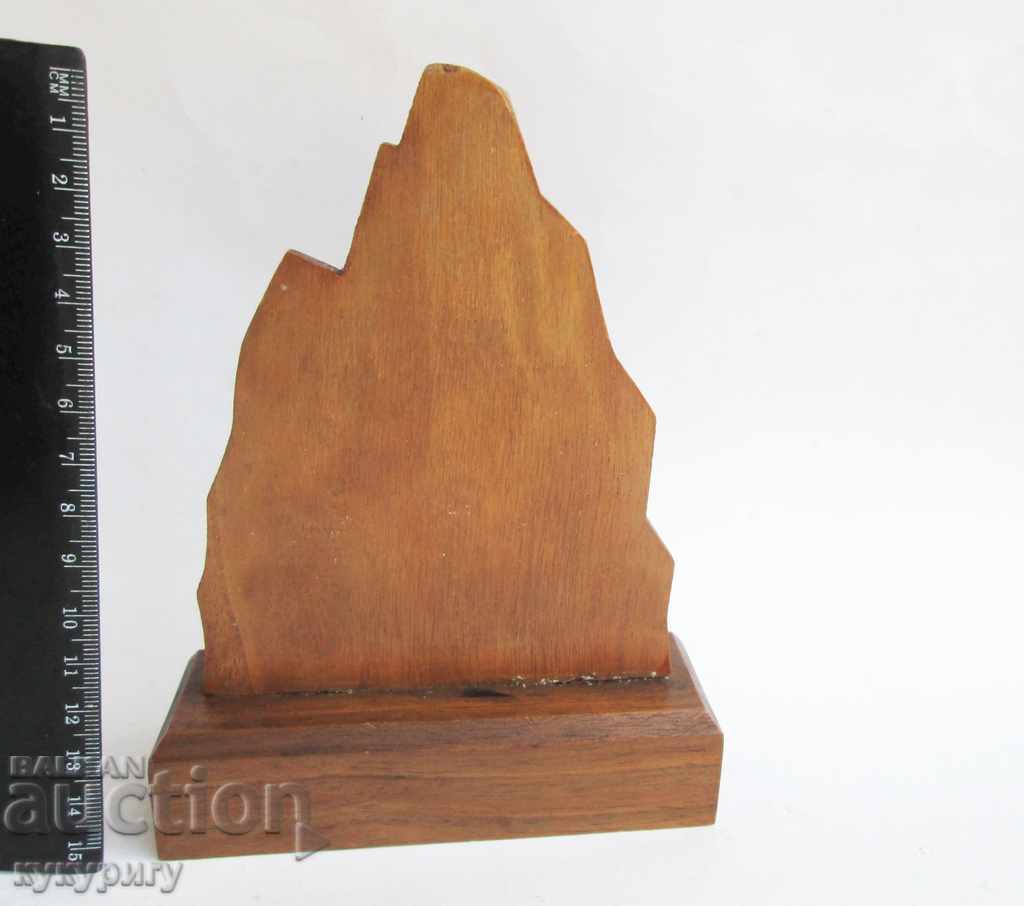 Old Soc tourist award Rila Pirin woodcarving - 5 Old Soc tourist award Rila Pirin woodcarving - 5