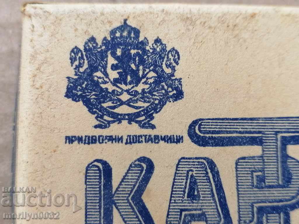 Κουτί τσιγάρων Cartel Rhodopes ΠΛΗΡΕΣ ειδικοί φόροι κατανάλωσης Βασίλειο της Βουλγαρίας - 5 Κουτί τσιγάρων Cartel Rhodopes ΠΛΗΡΕΣ ειδικοί φόροι κατανάλωσης Βασίλειο της Βουλγαρίας - 5