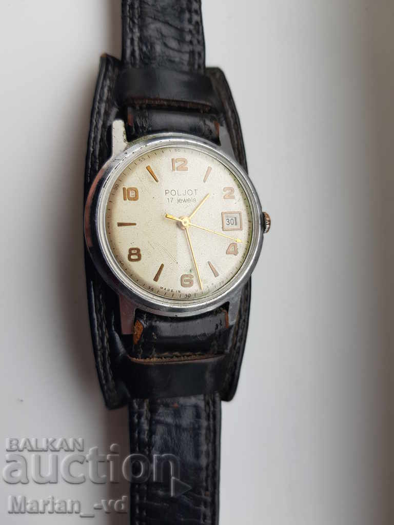 Men's watch Poljot 17 jawals with price 80.00 BGN | € 40.90 Men's watch Poljot 17 jawals with price 80.00 BGN | € 40.90