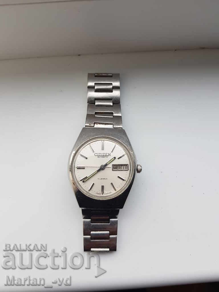 CITIZEN automatic watch 21 jewels with price 80.00 BGN | € 40.90 CITIZEN automatic watch 21 jewels with price 80.00 BGN | € 40.90