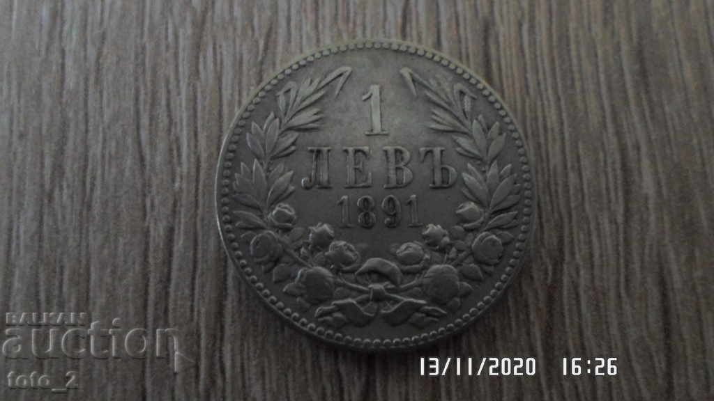 1 lev 1891 g