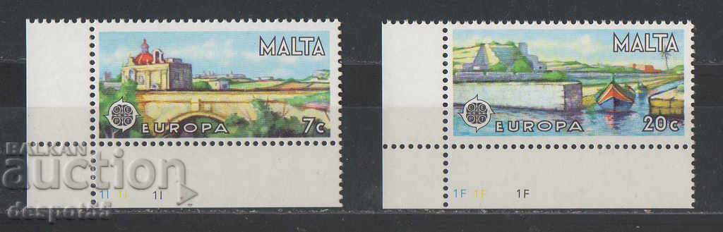 1977. Malta. Europa. Peisaje.