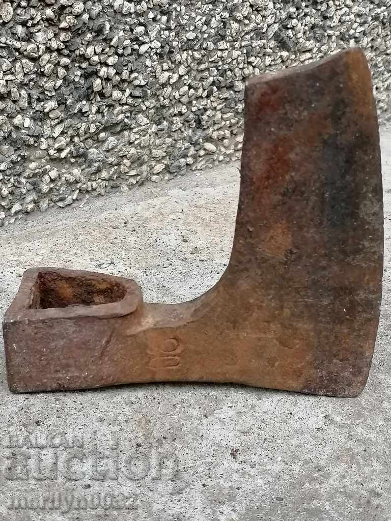 An old ax shaft tool wrought iron - 5 An old ax shaft tool wrought iron - 5