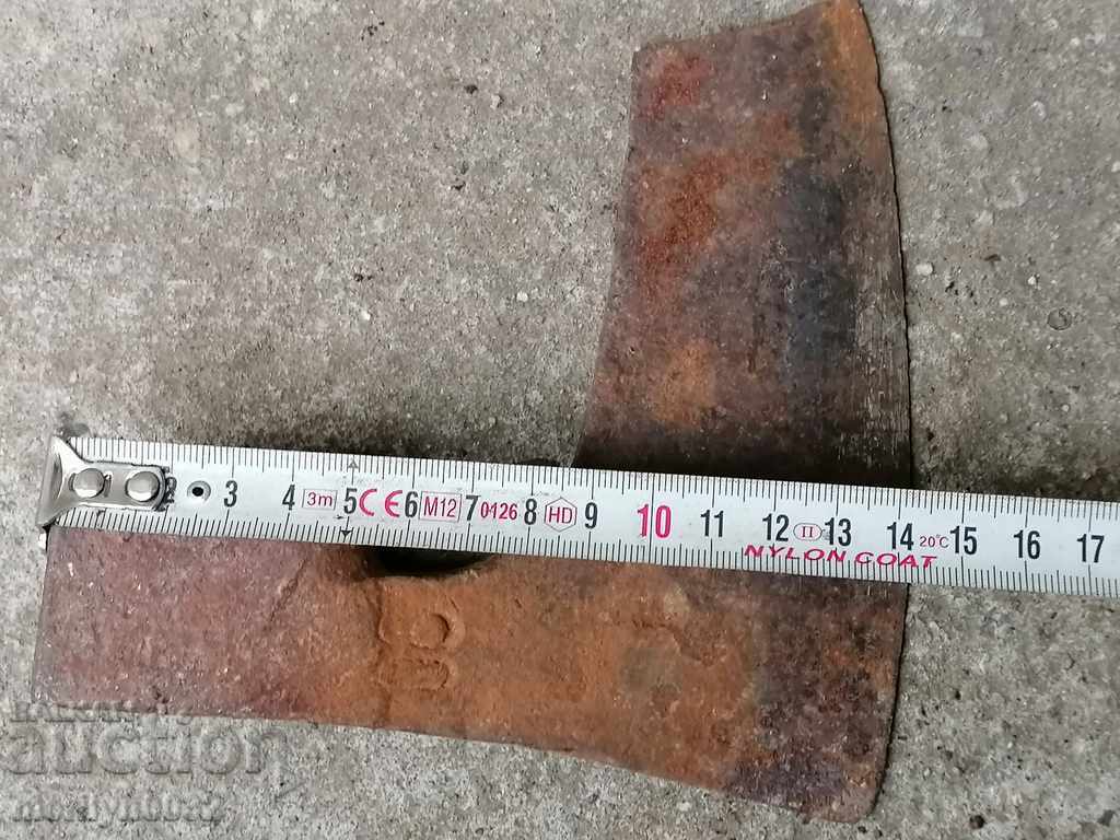 An old ax shaft tool wrought iron - 6 An old ax shaft tool wrought iron - 6