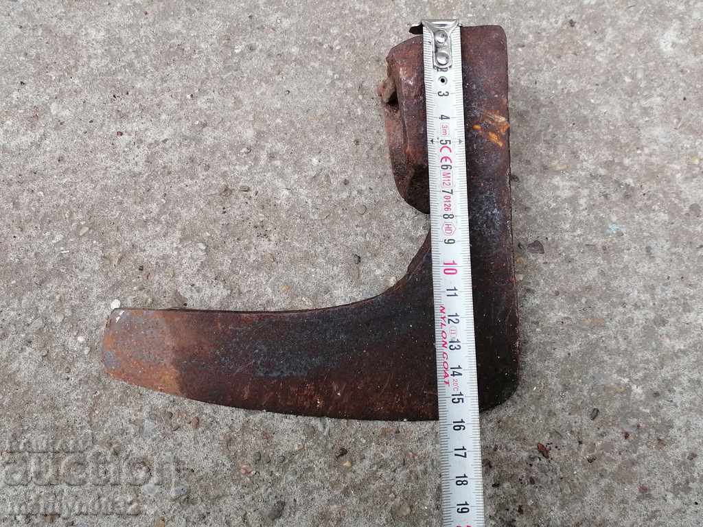 An old ax shaft tool wrought iron - 5 An old ax shaft tool wrought iron - 5