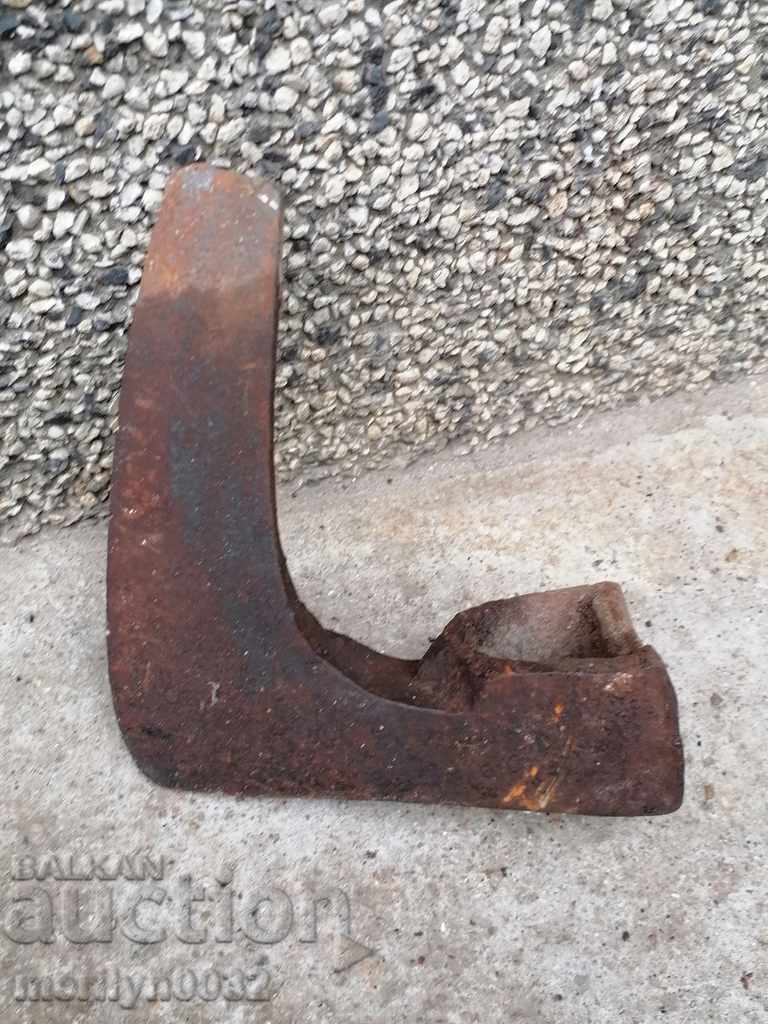 An old ax shaft tool wrought iron - 6 An old ax shaft tool wrought iron - 6