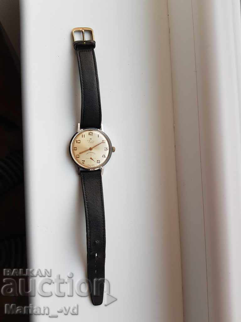 Ανδρικό ρολόι TELL 17 κοσμήματα - 7 Ανδρικό ρολόι TELL 17 κοσμήματα - 7