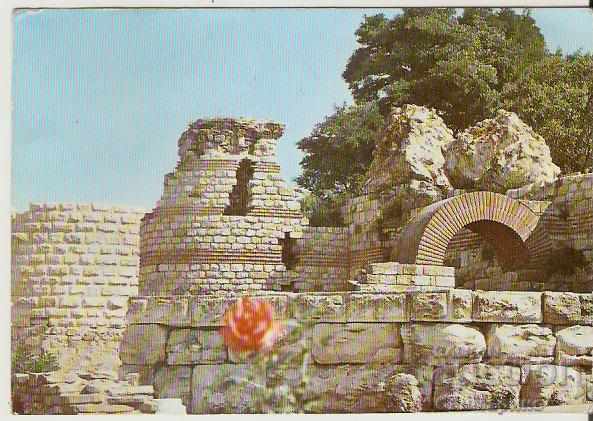 Card Bulgaria Cetatea Nessebar zidul orașului 1*