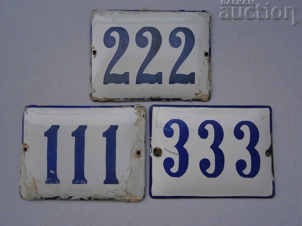 antique number plates lot RRR with price 61.00 BGN | € 31.19 antique number plates lot RRR with price 61.00 BGN | € 31.19