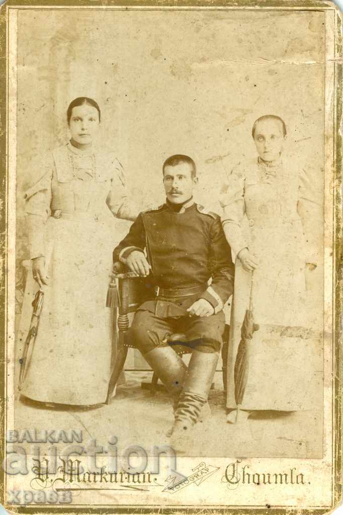 СТАРА ФОТОГРАФИЯ - КАРТОН - В.МАРКАРЯН - ШУМЕН - 2426 СТАРА ФОТОГРАФИЯ - КАРТОН - В.МАРКАРЯН - ШУМЕН - 2426