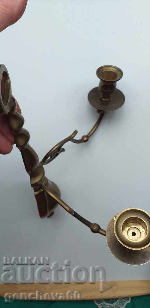 Antique bronze sconce - 5 Antique bronze sconce - 5