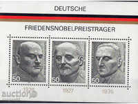 1975. FGD. Germans nominated for the Nobel Peace Prize.