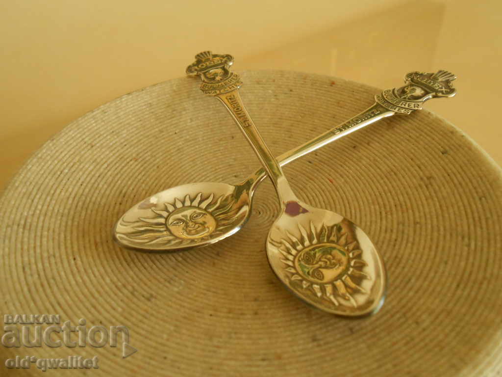 Κουτάλι / κουτάλι τσαγιού / καφέ με σφραγίδα: ROLEX, 2 τεμάχια - 5