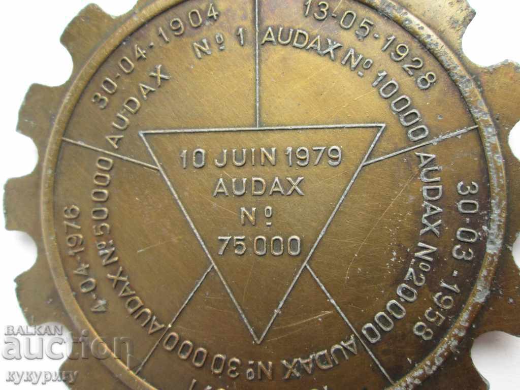 Παράδοση Παλιά γαλλική μετάλλιο Παράδοση Παλιά γαλλική μετάλλιο