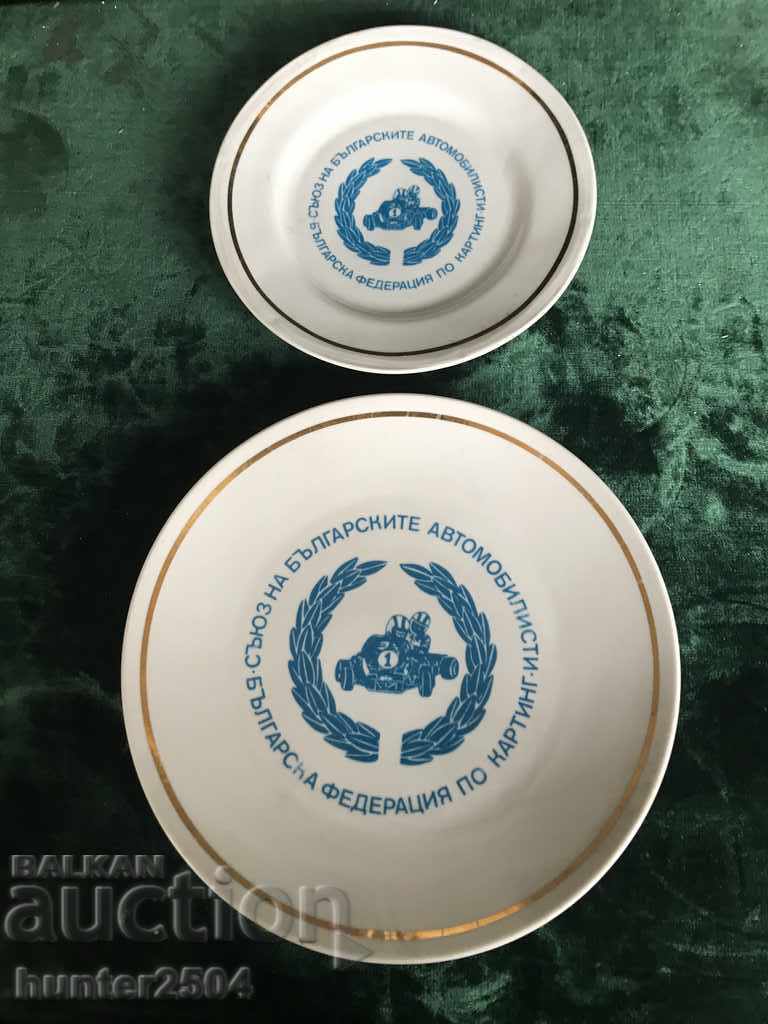 Plates-SBA, small 18 cm, large 23 cm