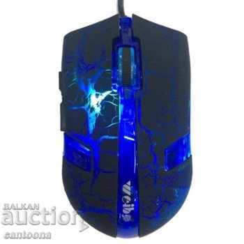 6D USB Gaming mouse, геймърска мишка - Multi-colored