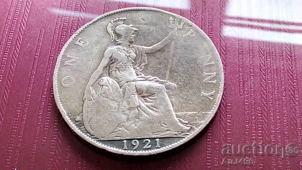ONE PENNY 1921
